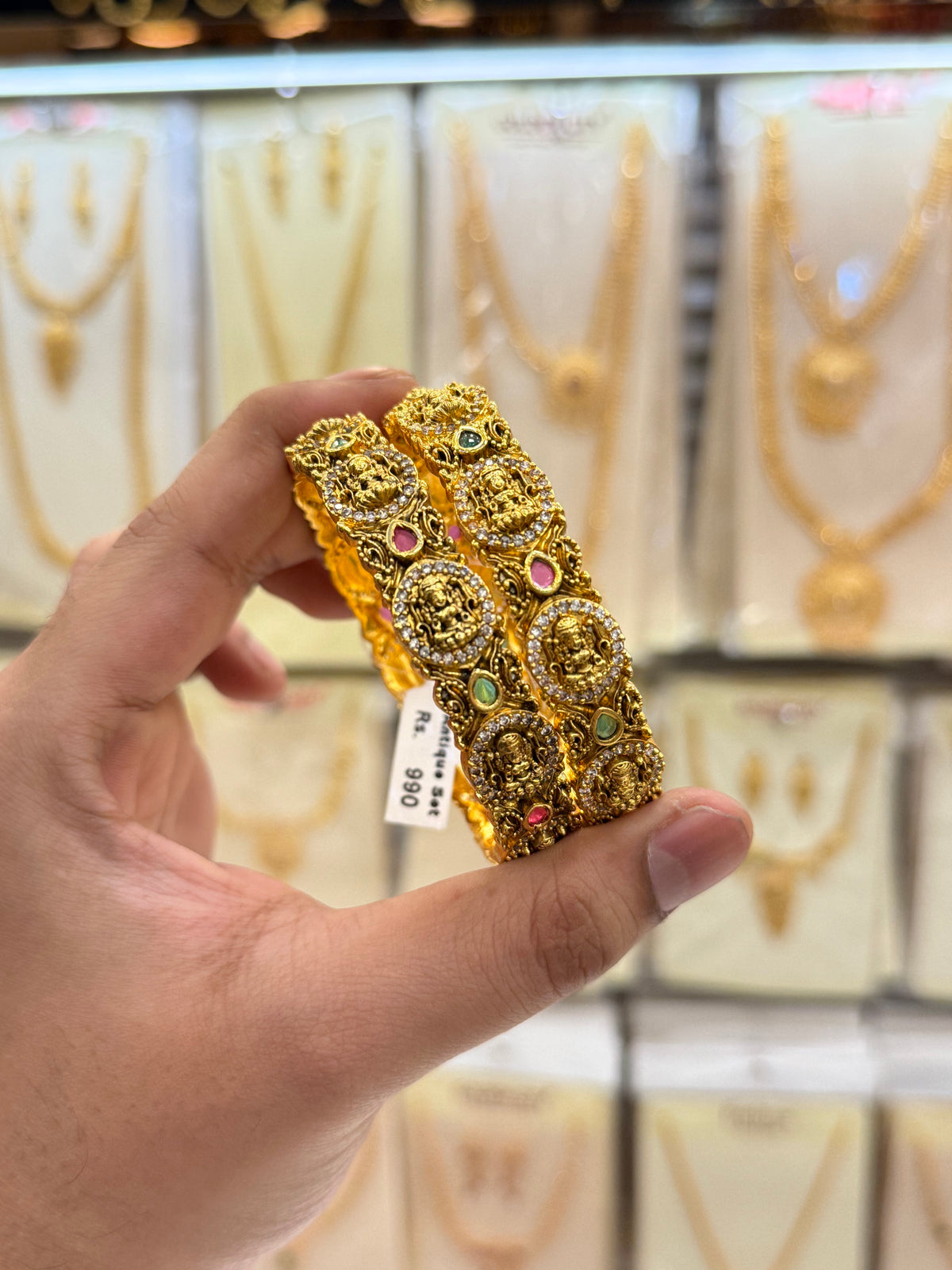 Antique Kalyani Stone Bangle