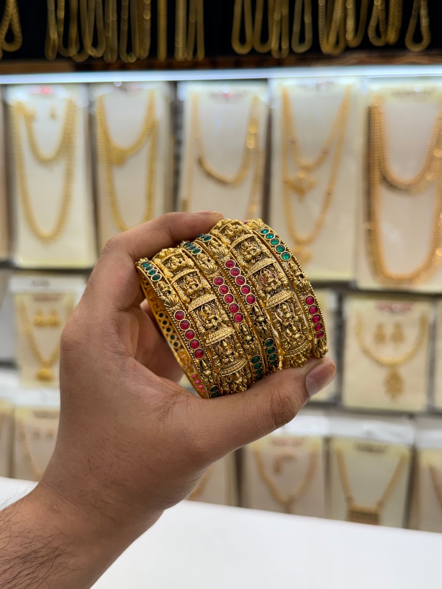 Rajwadi Antique Bridal Bangles