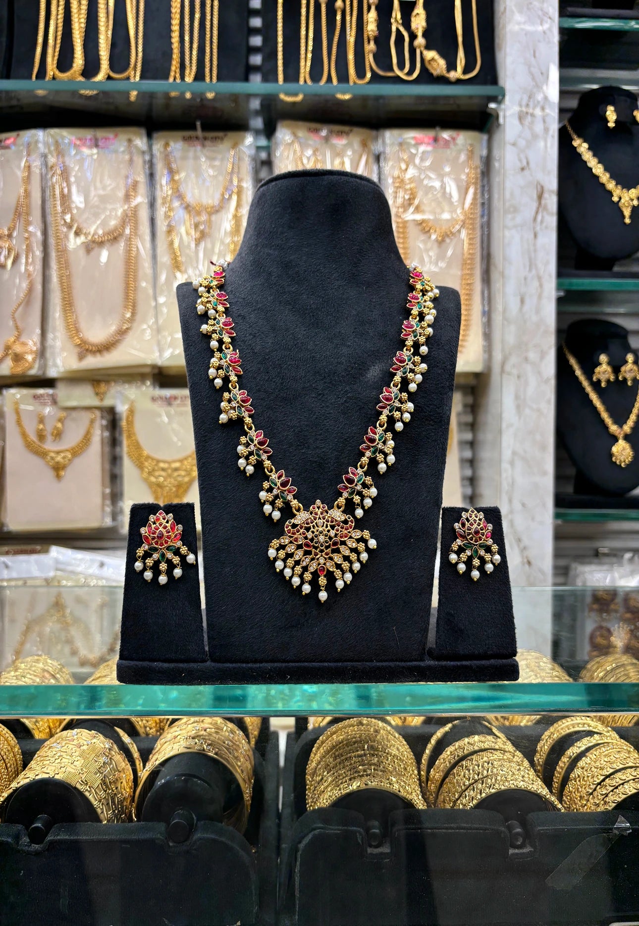 Lotus Design Necklace