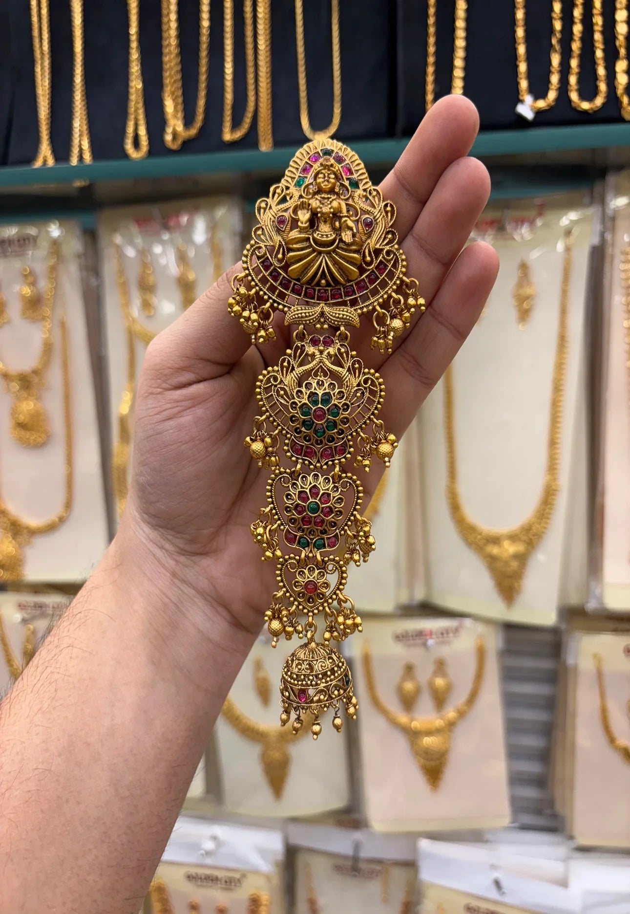 Antique Laxmi Design Mini Jada