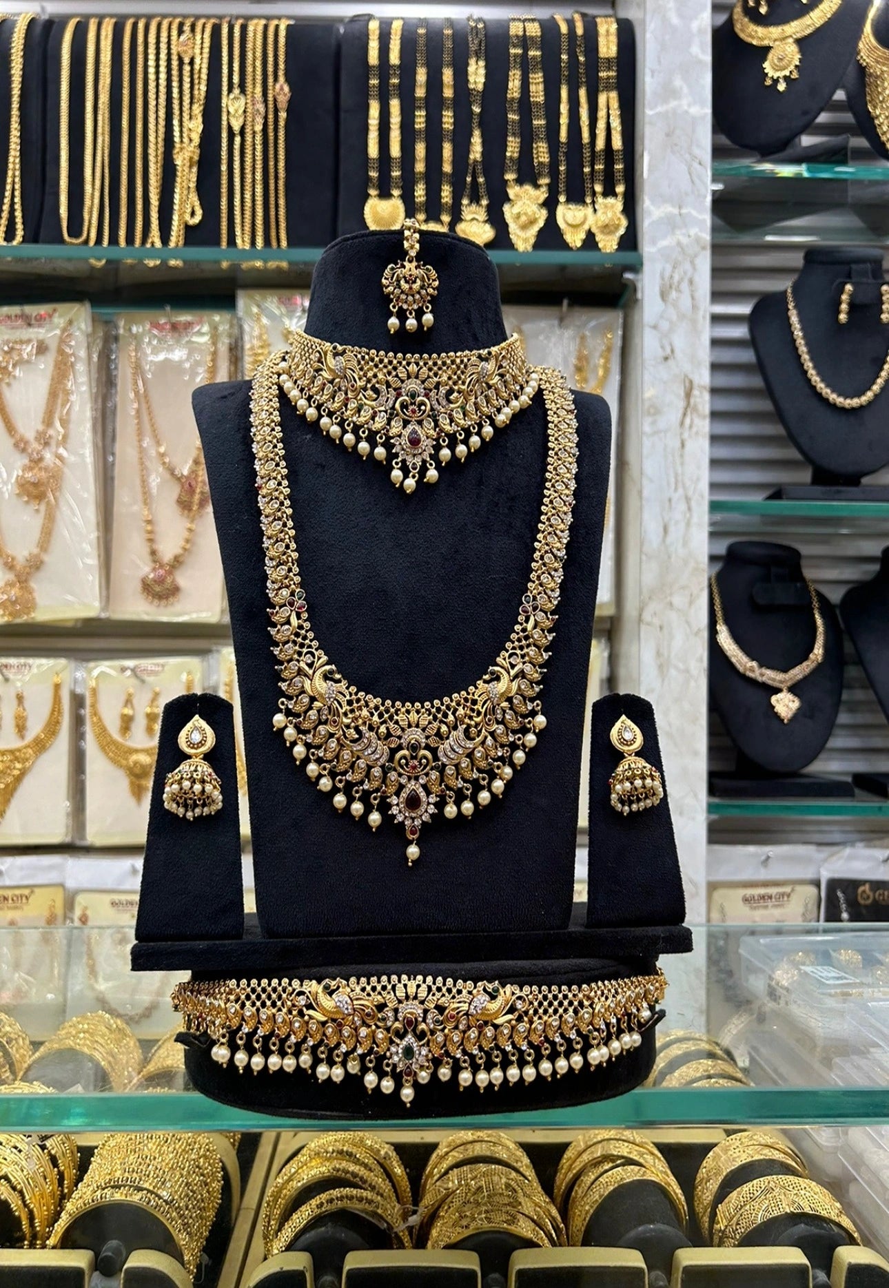 Bridal Stone Choker Set