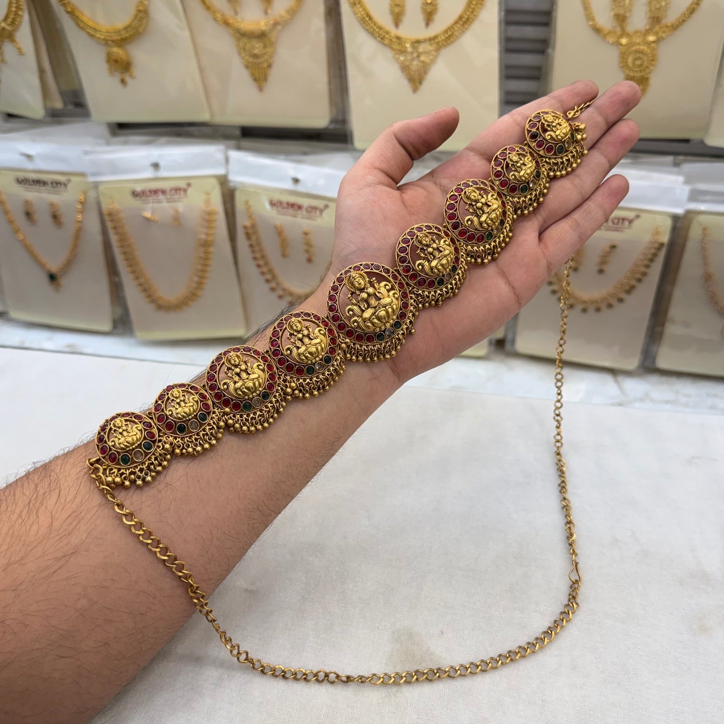 Antique Grand Temple Hipbelt