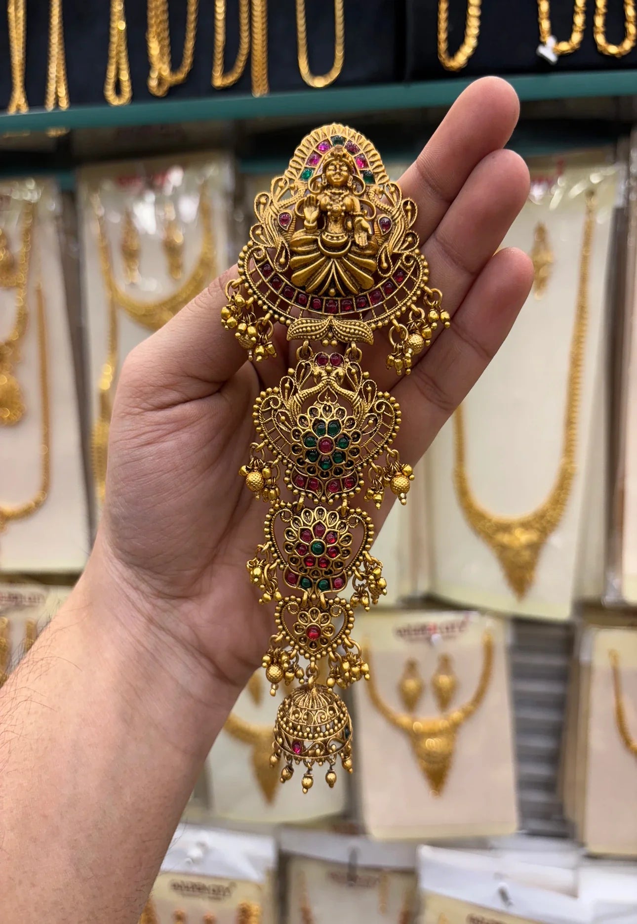 Antique Laxmi Design Mini Jada