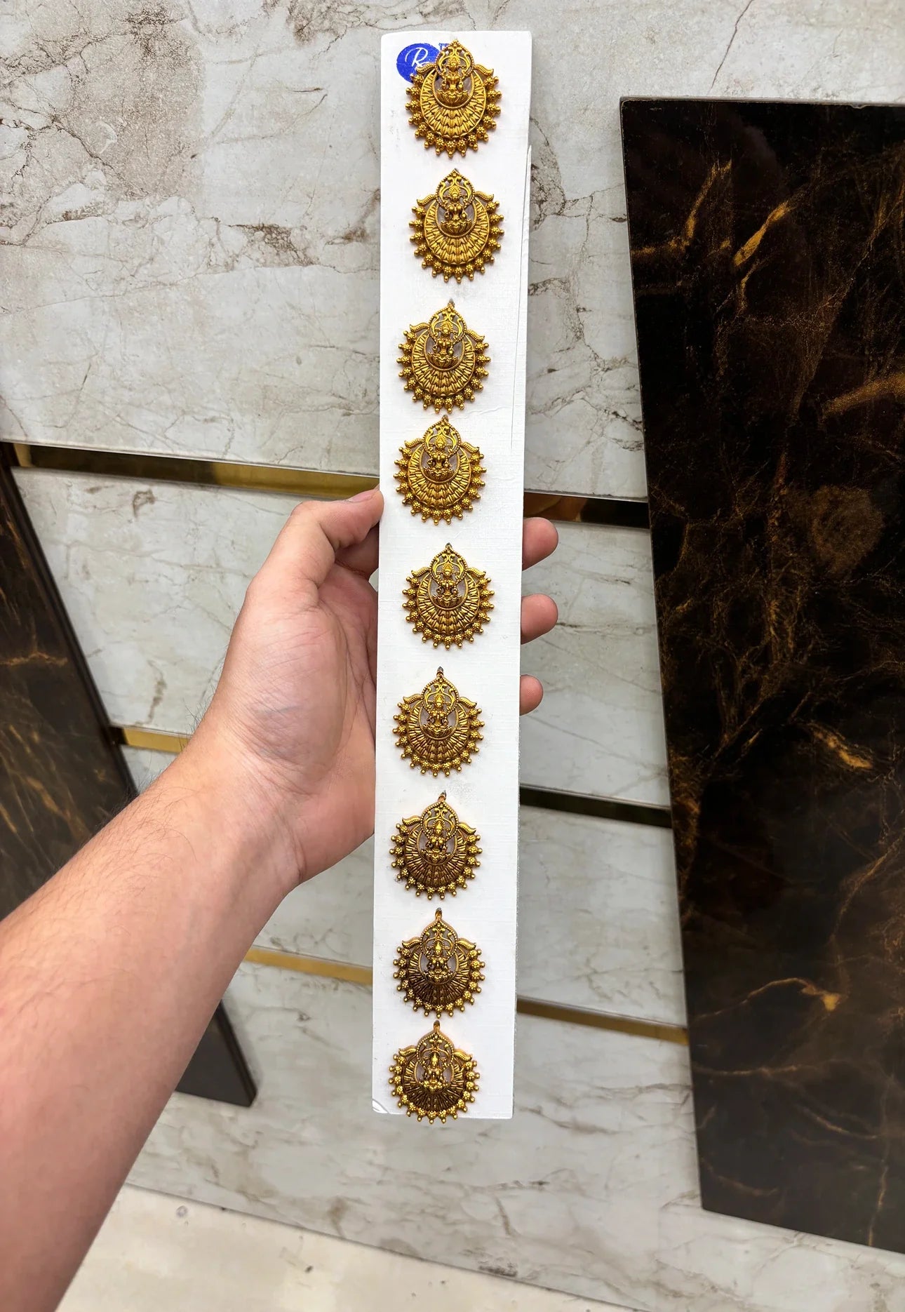 Antique Work Jada Bila 9 Pcs