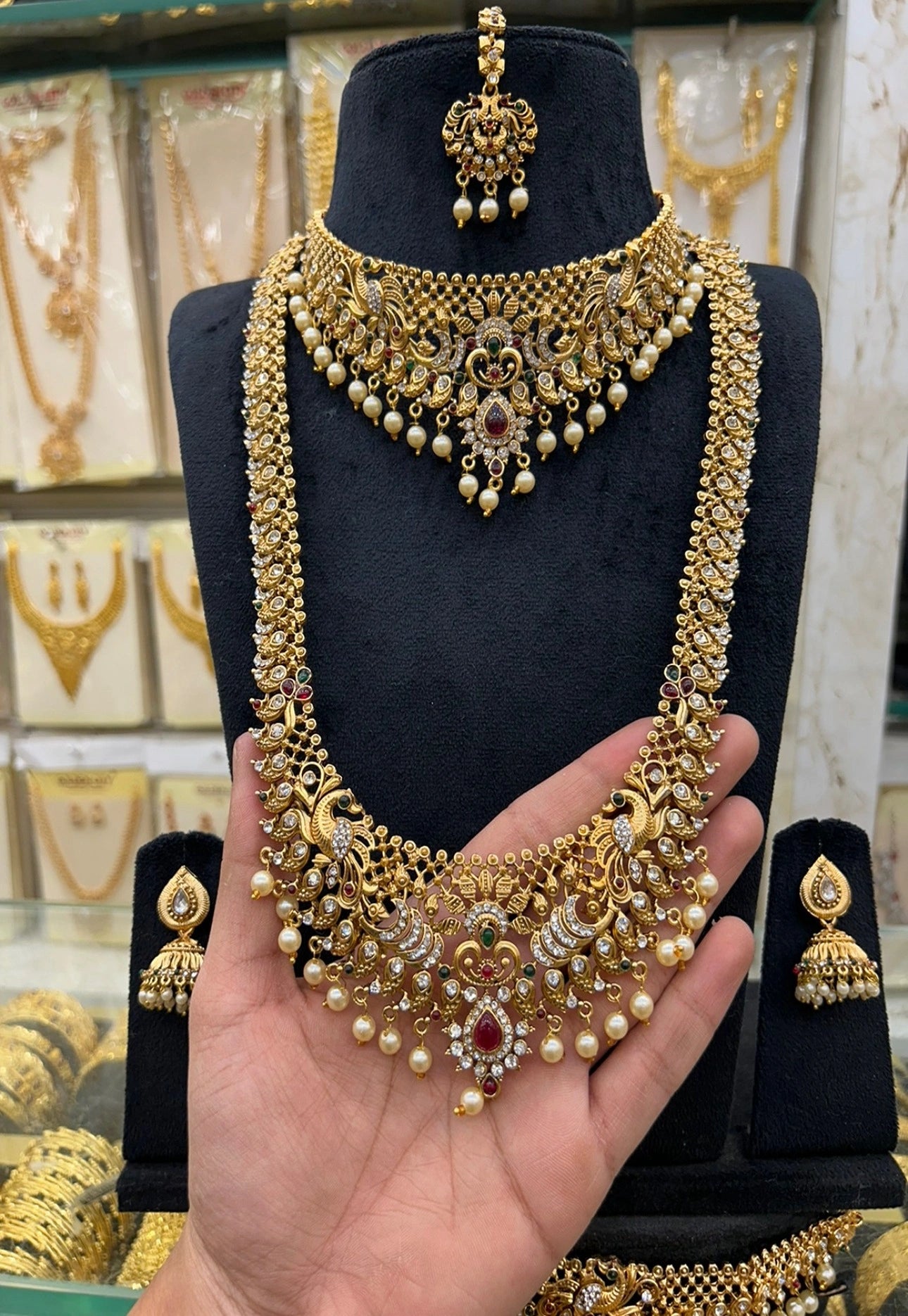 Bridal Stone Choker Set
