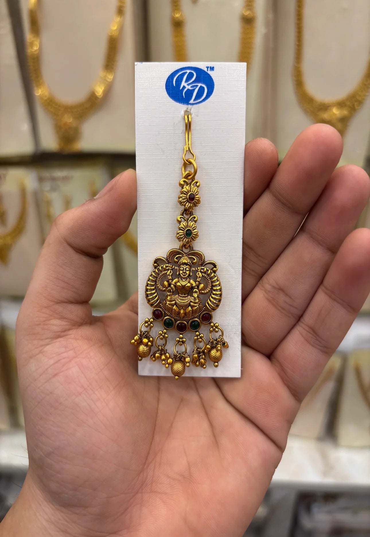 Antique Temp Work Tikka