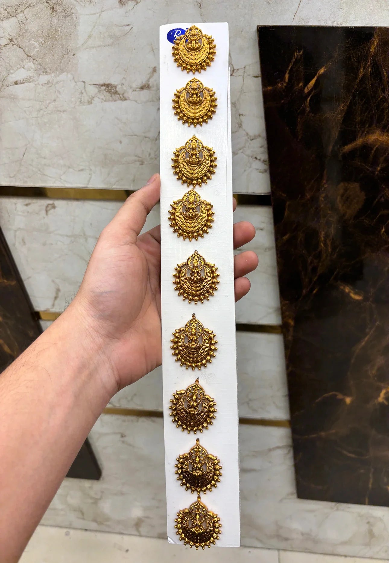 Antique Work Jada Bila 9 Pcs