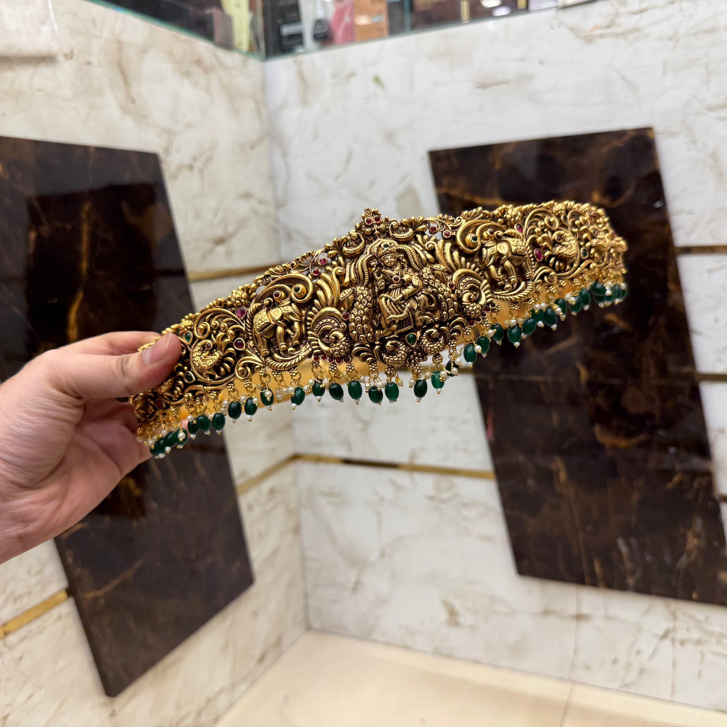 Heavy Green Beats Bridal Hipbelt