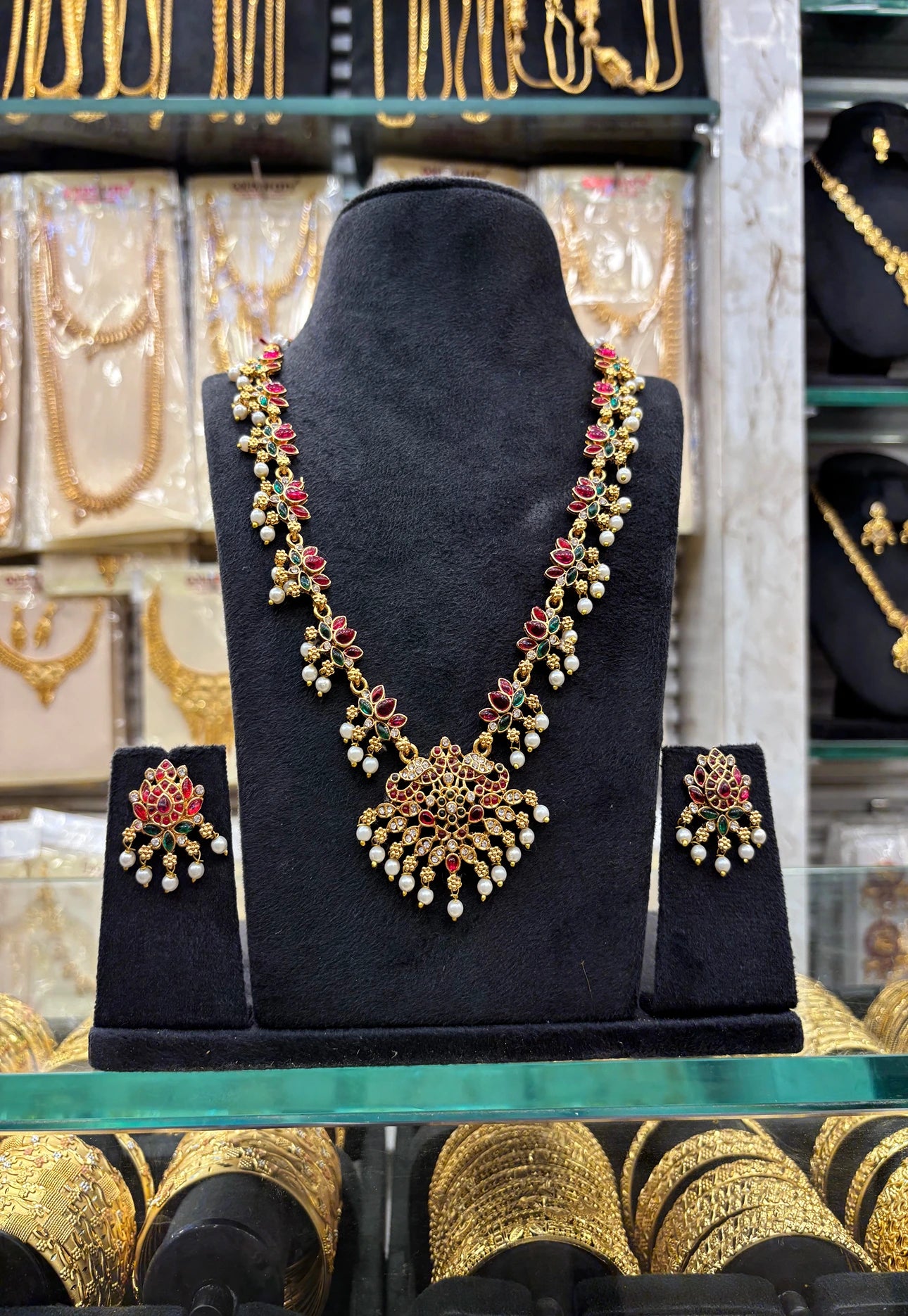 Lotus Design Necklace