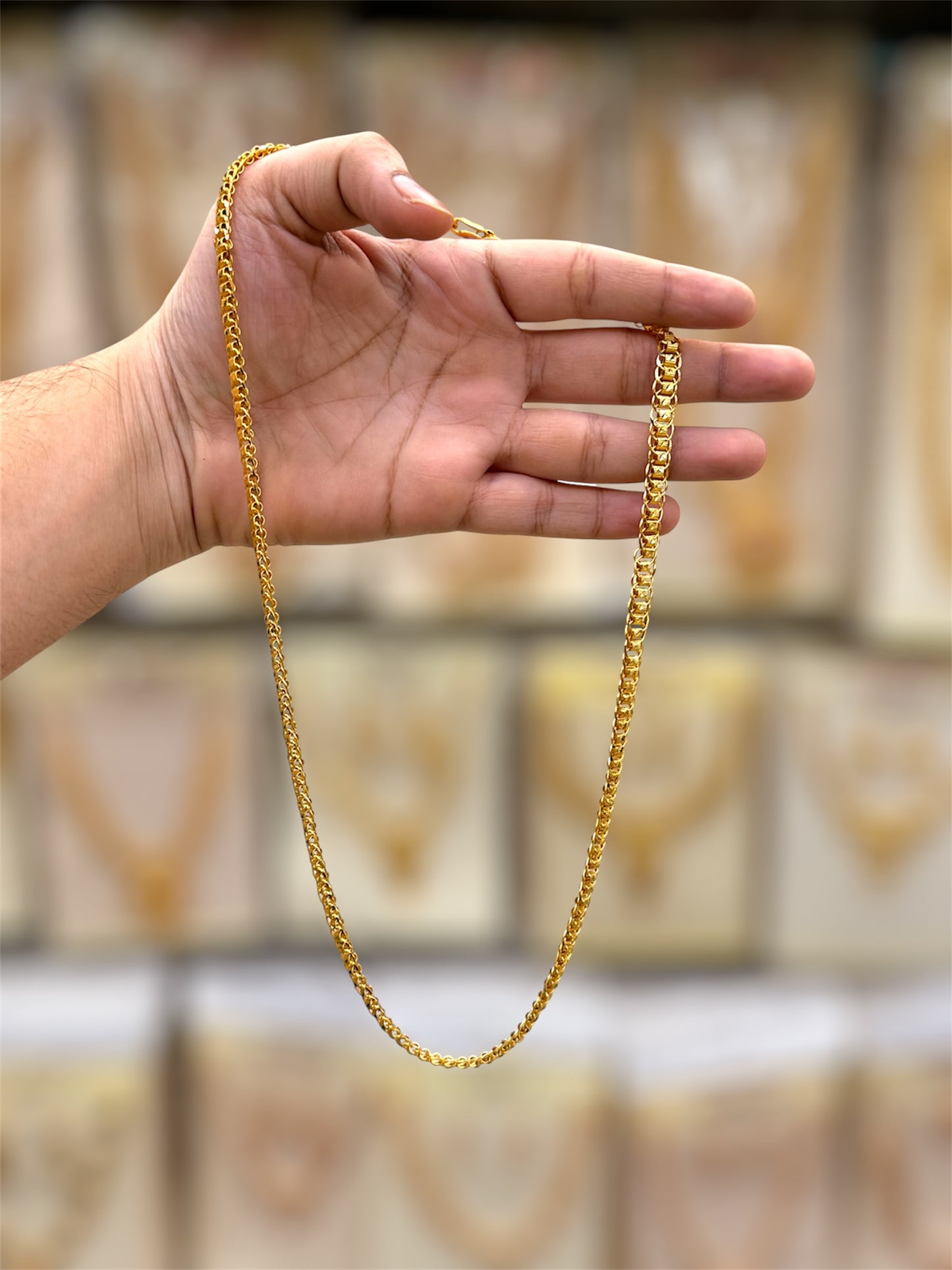Ring Chain Gold Plated