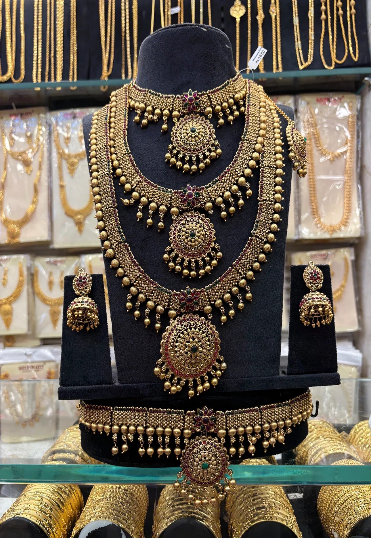 Three Step Antique Bridal Set
