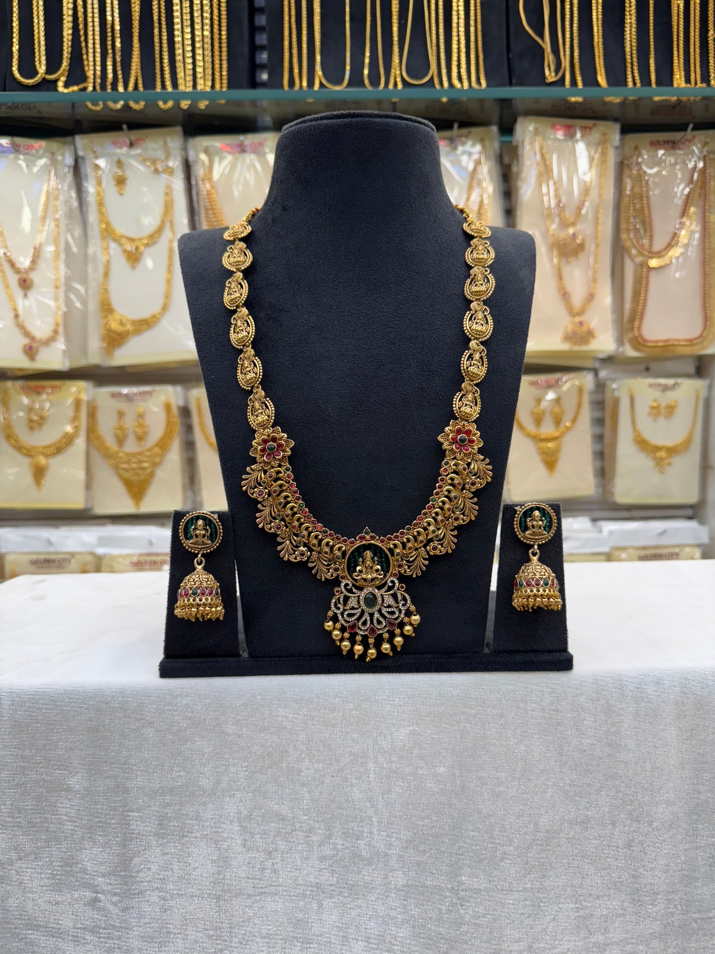 Antique Work Lakshmi  Design