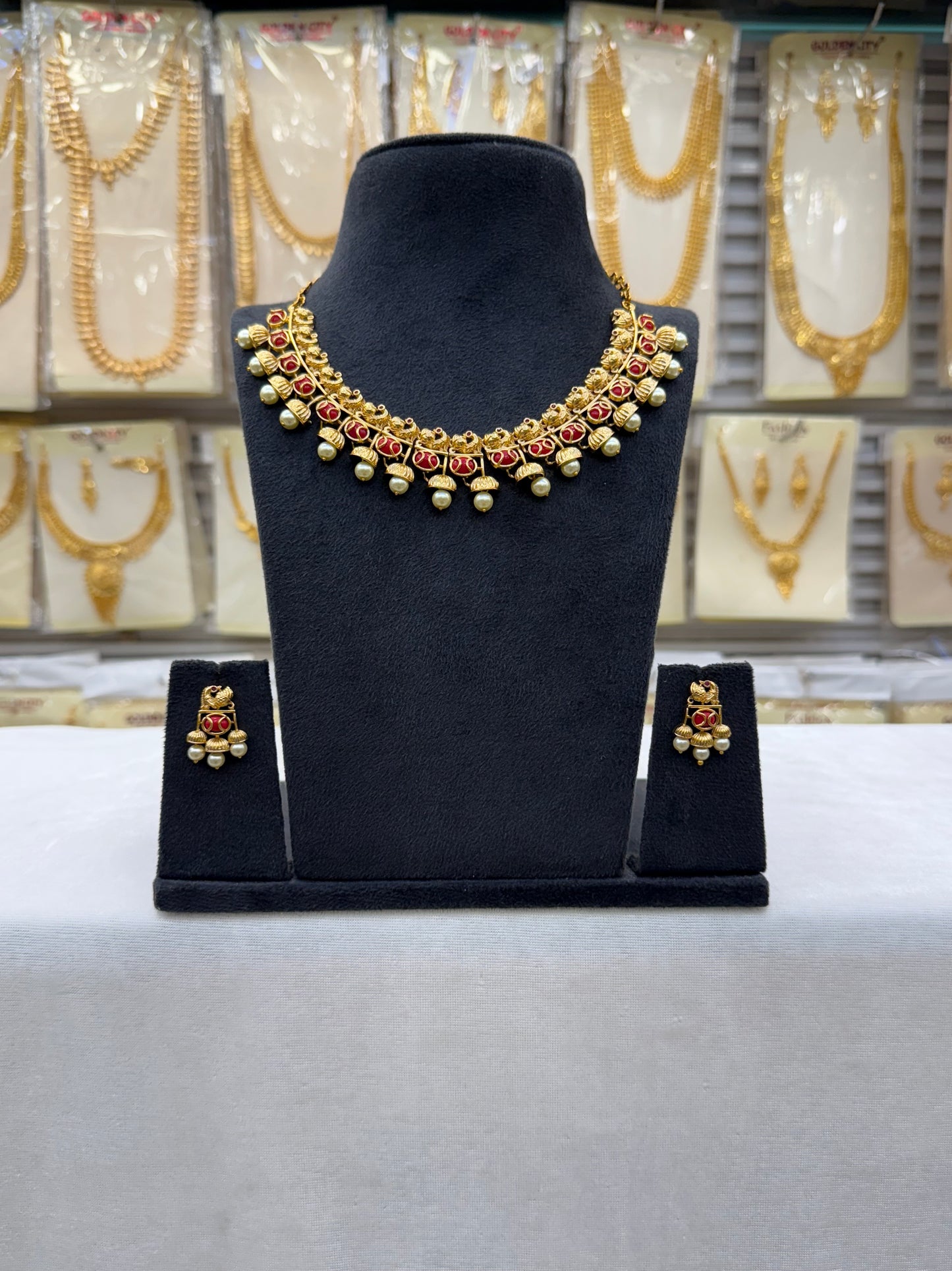 Coral Glow Necklace