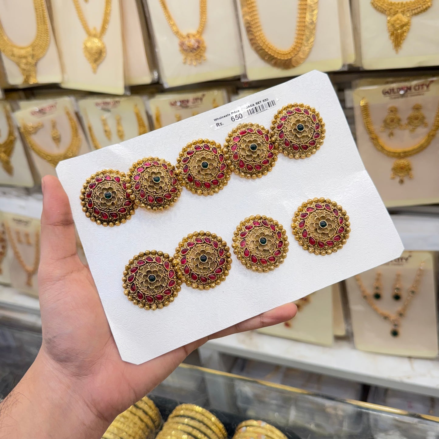 Temp Stone Jada Bila 9 Pcs Set