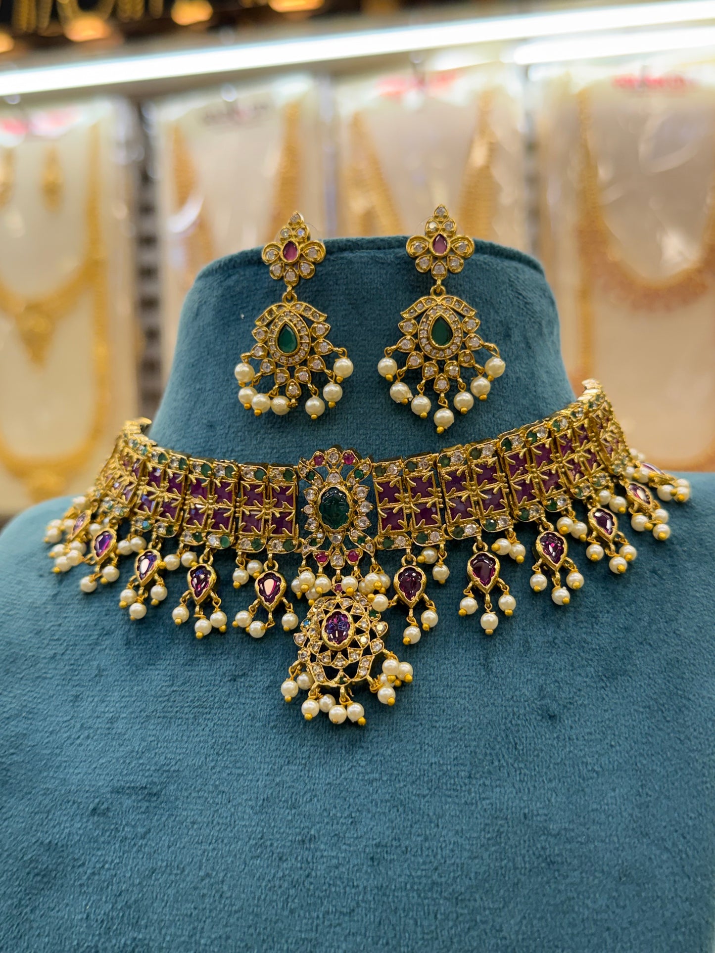 Ruby Stone Premium Necklace