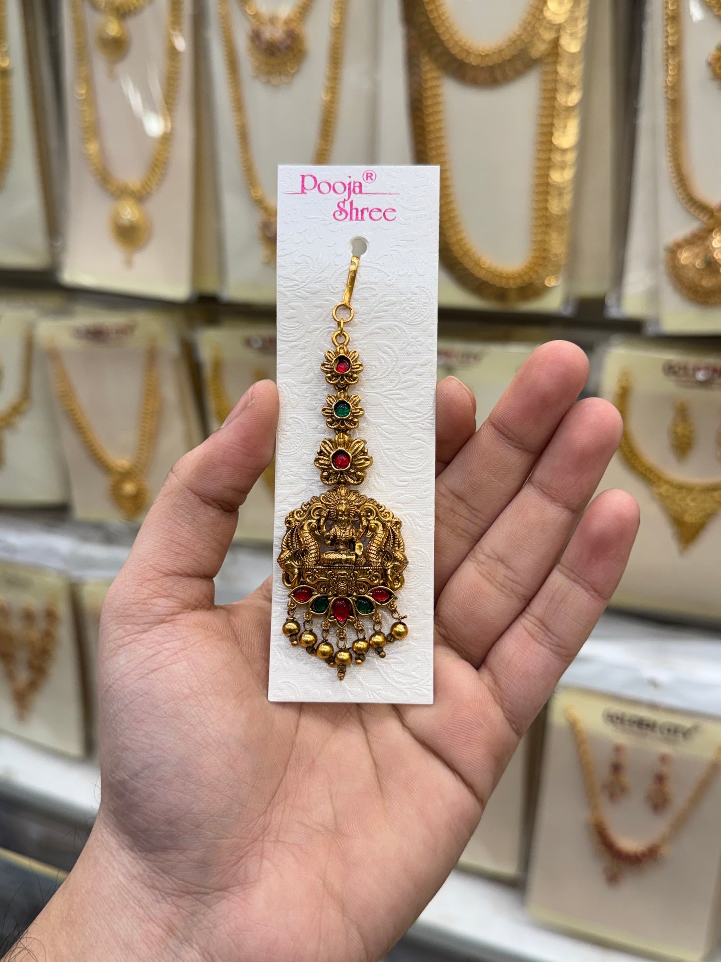 Antique Temp Stone Tikka