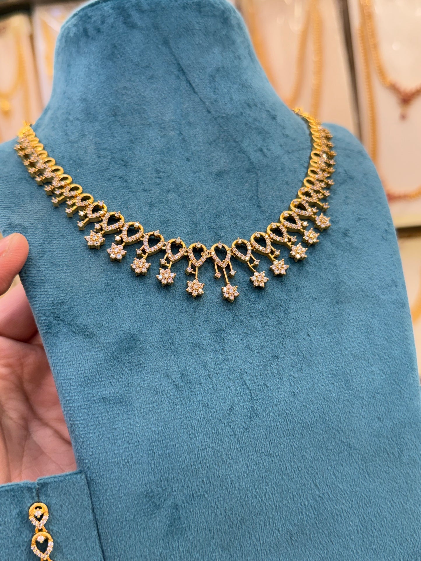 Vamika Antique Diamond Necklace