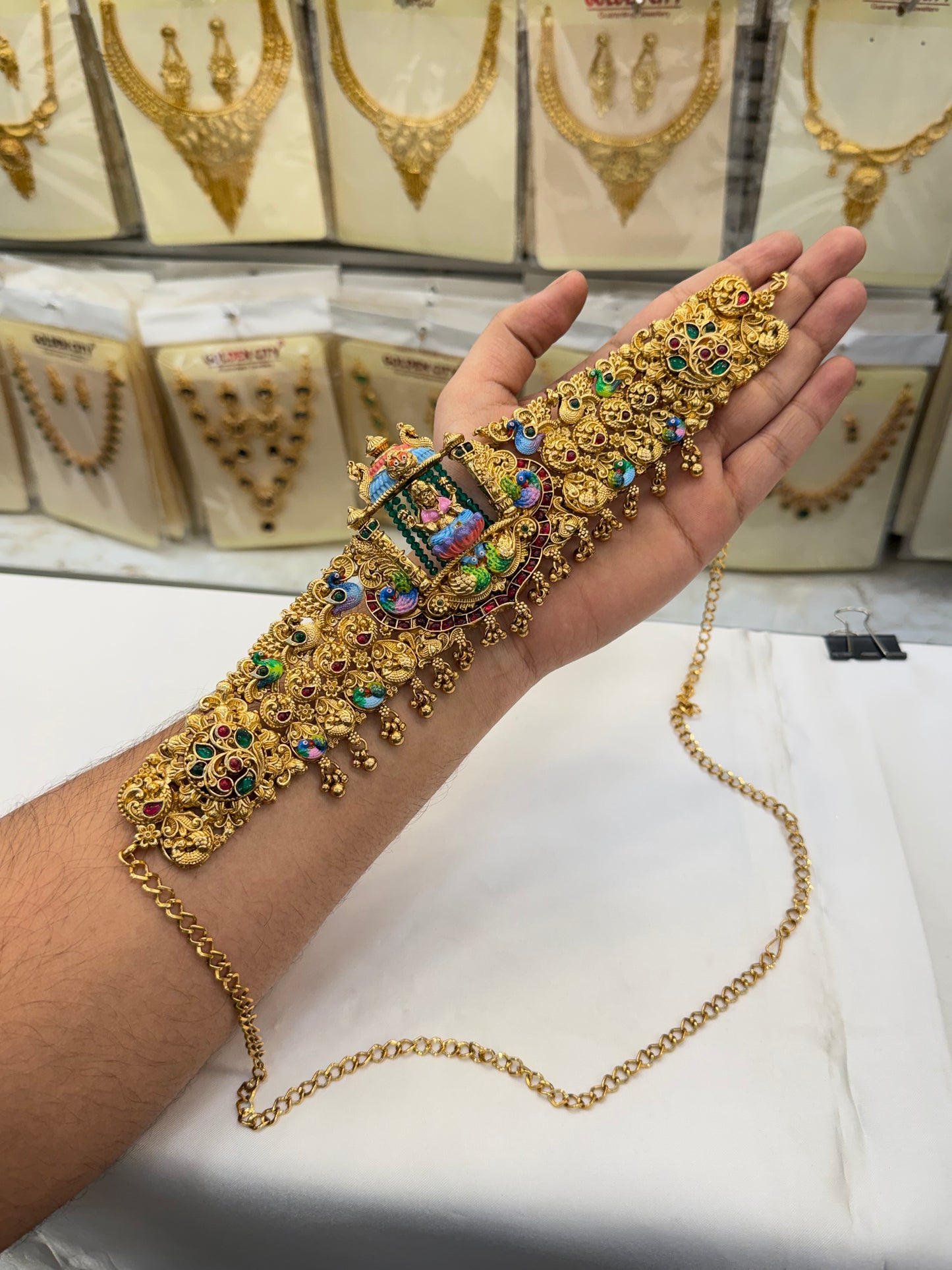 Enamel Heavy Bridal Set