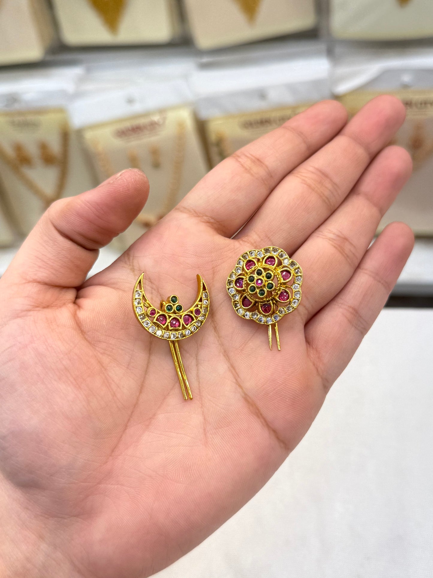 Multi Stone Sun & Moon Bila