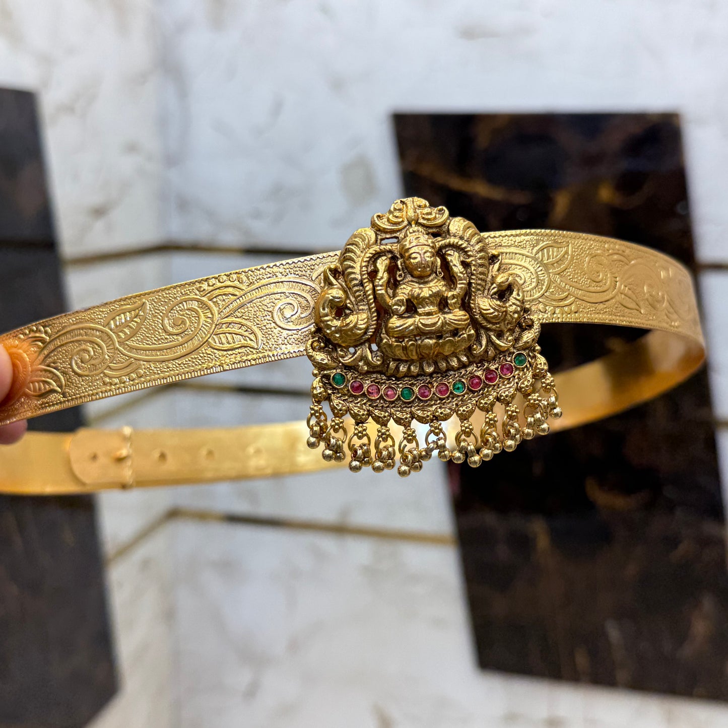 Traditional Antique Gold Beats Hipbelt