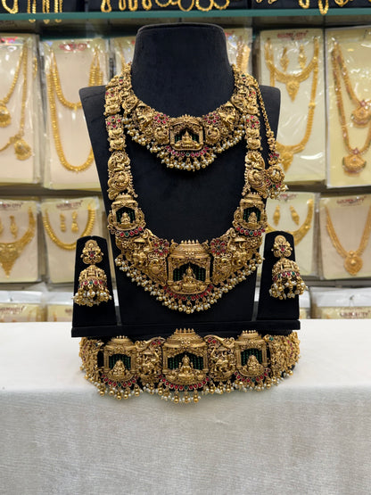 Classic Antique Heavy Bridal Set