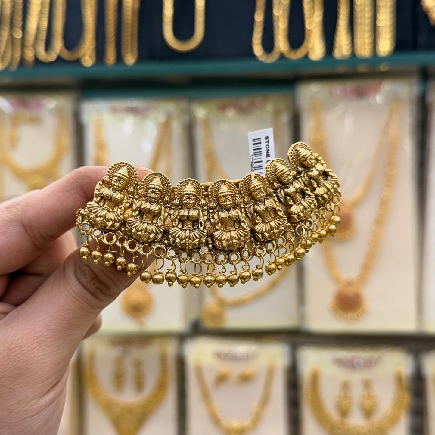 Antique Lakshmi Hair Clip