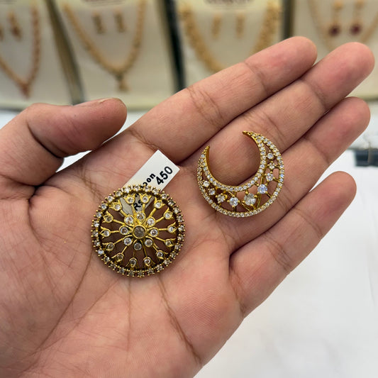 White Stone Sun & Moon Bila