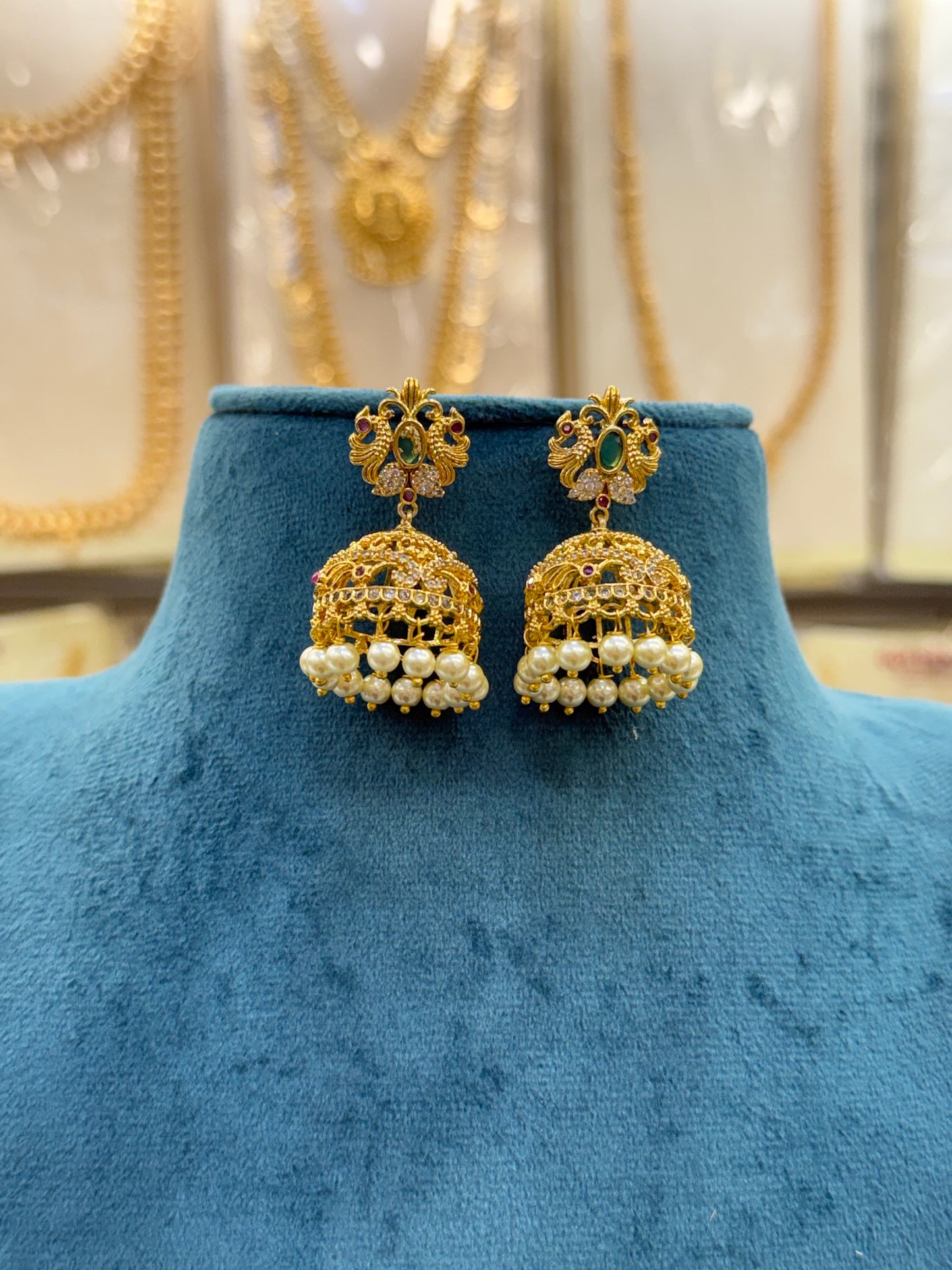 Royal Stone Jhumki