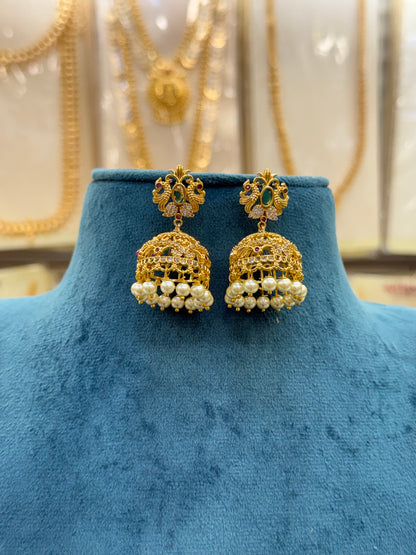 Royal Stone Jhumki