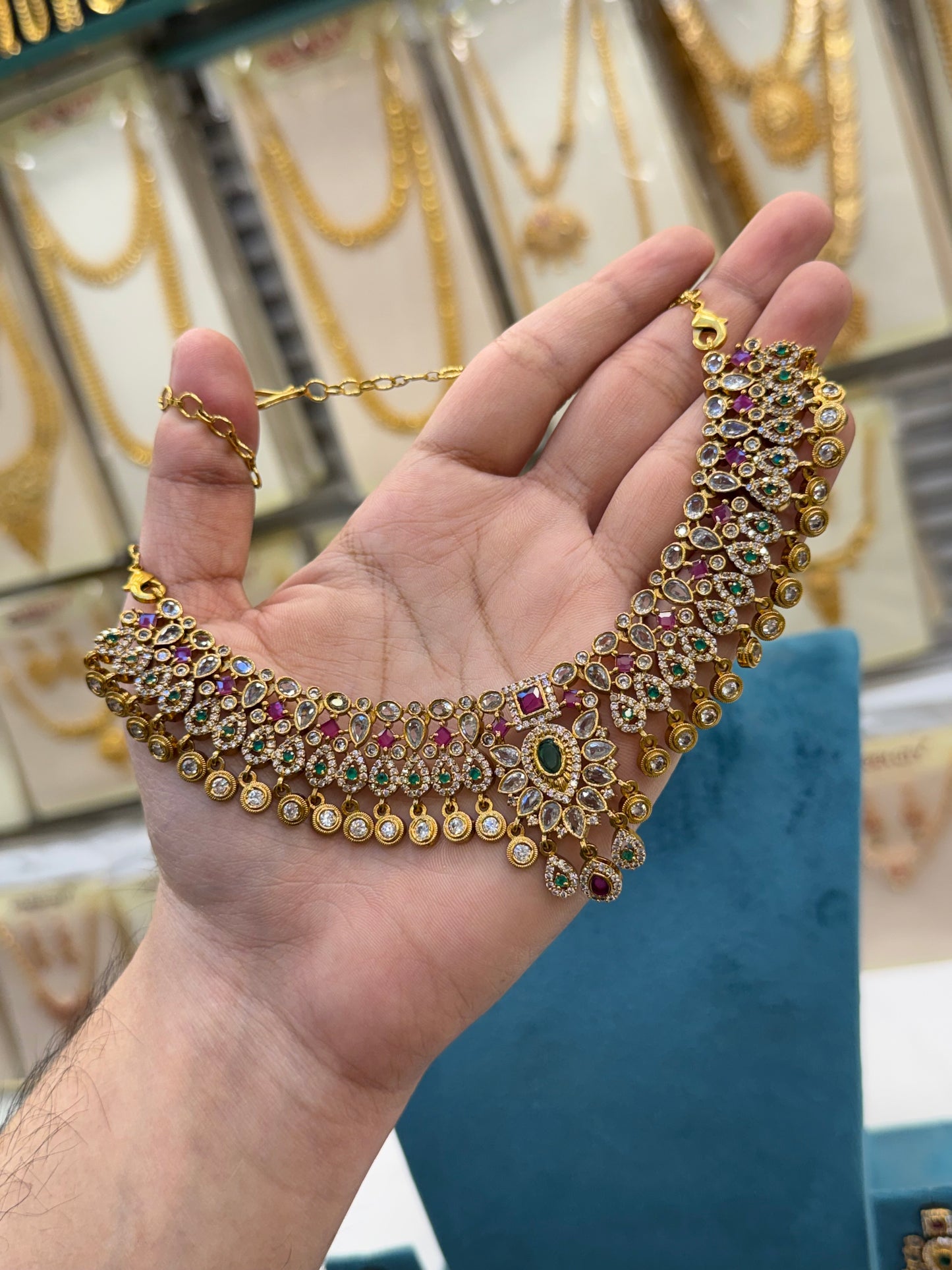 Ruby Stone  Necklace