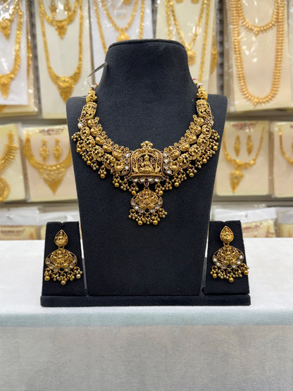 Antique Stone Work  Necklace