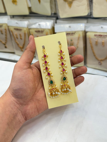 Antique Queen Jhumki & Mattel