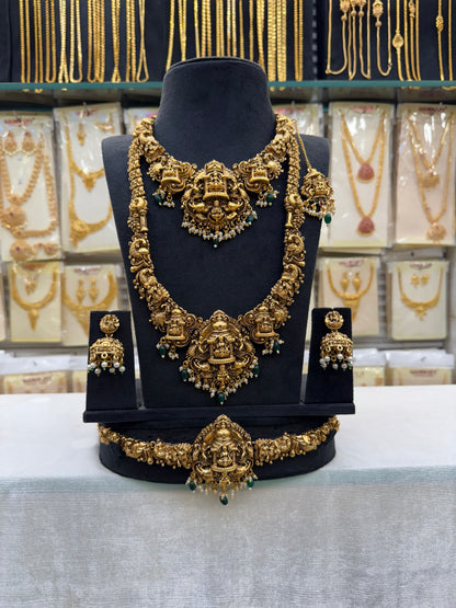 Antique Green Beats Bridal Set