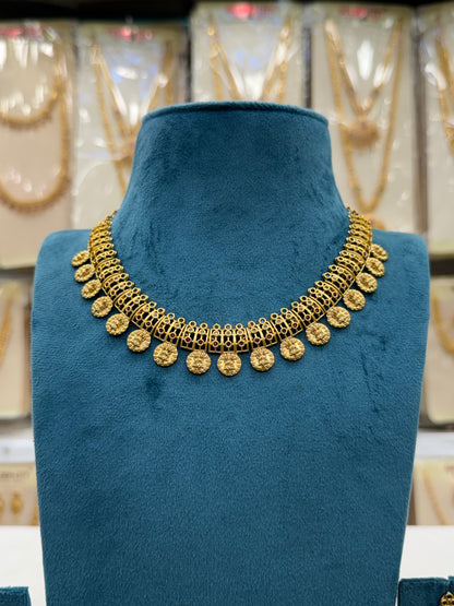 Golden Grace Kasimalai Necklace