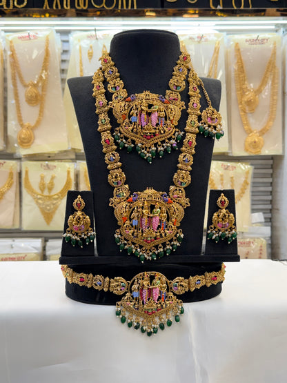 Enamel Design Sivan Parvati Bridal Set