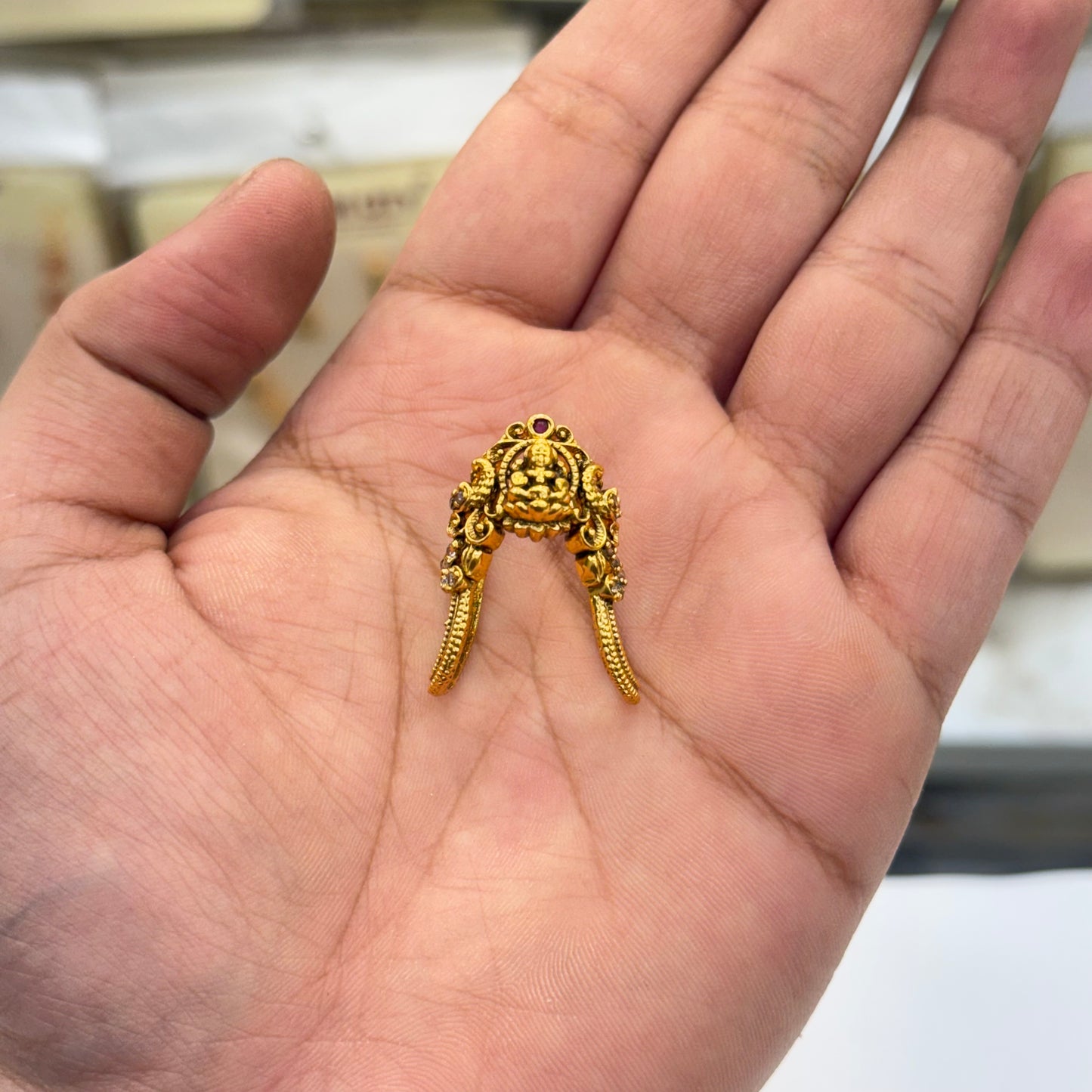 Temple Art Adjustable Ring