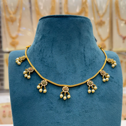 Nagas Beats Stone Necklace