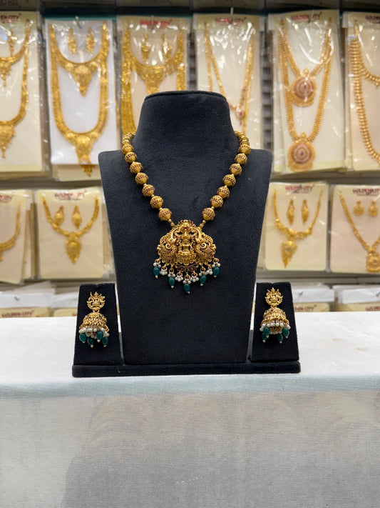 Lakshmi Dollar Chain Green Beats