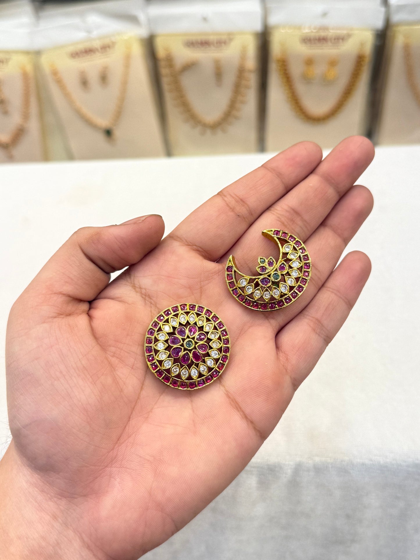 Temp Stone Sun & Moon Bila