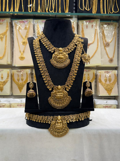 Golden Antique Bridal Set