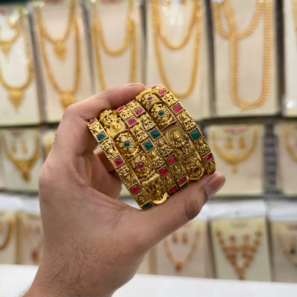 Swarnam Classic Antique Bangles