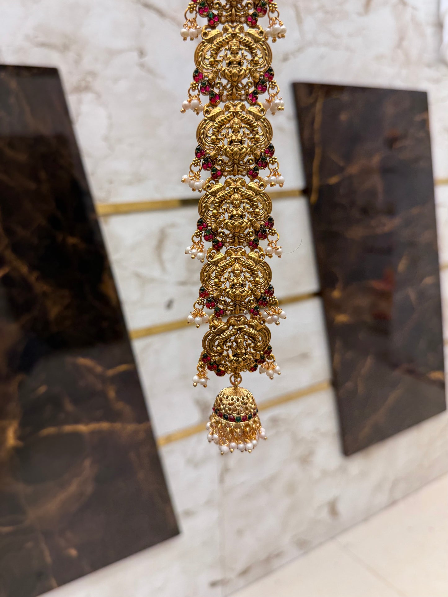 Three Step Gold Beats Bridal Set