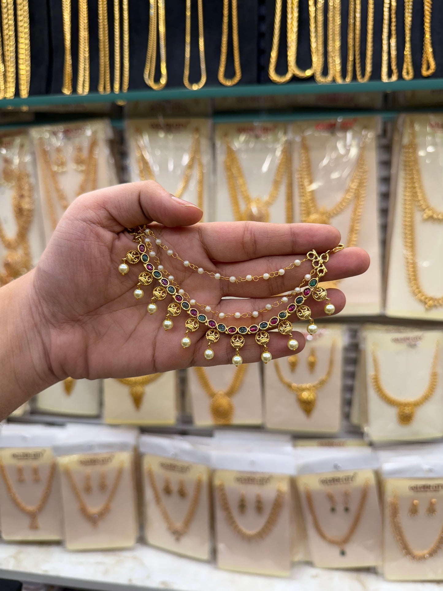 Antique Mattel Temp Stone Pair