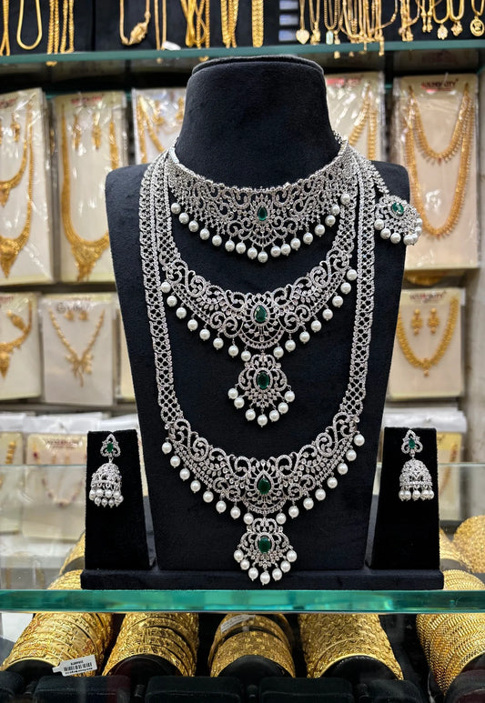 A.D Set 3 Step Green Stone-Best Sellers