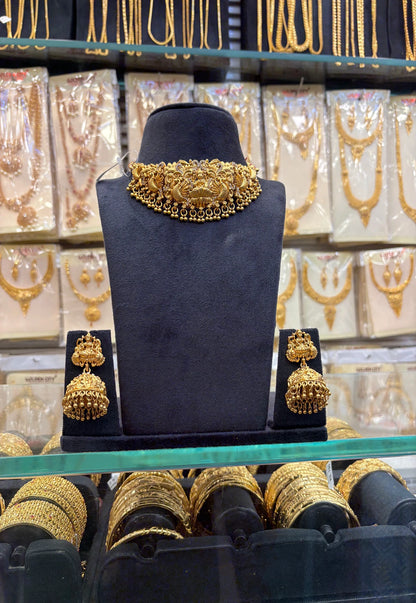 Antique Gold Choker Set