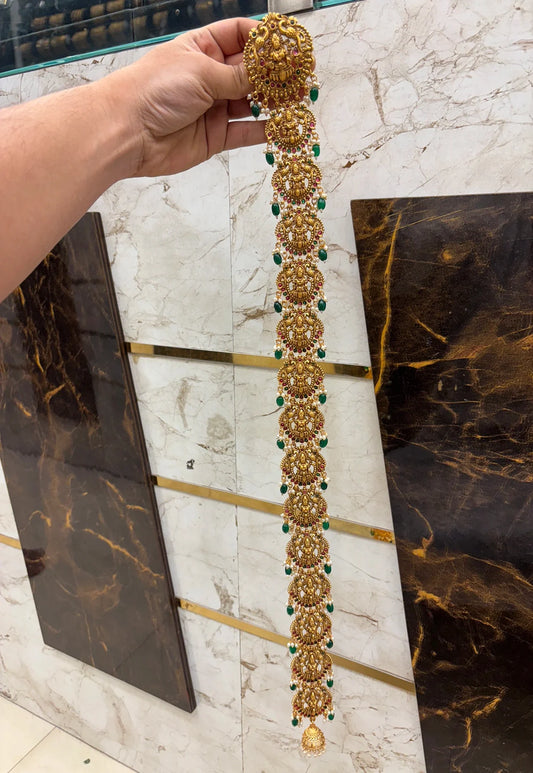 Antique Gold Finish Long Jada