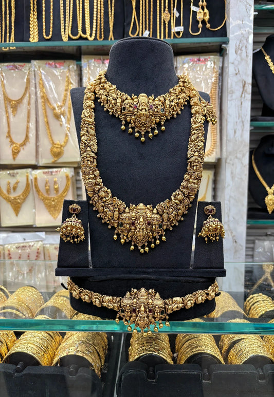 Antique Nice Gold Beats Bridal Set