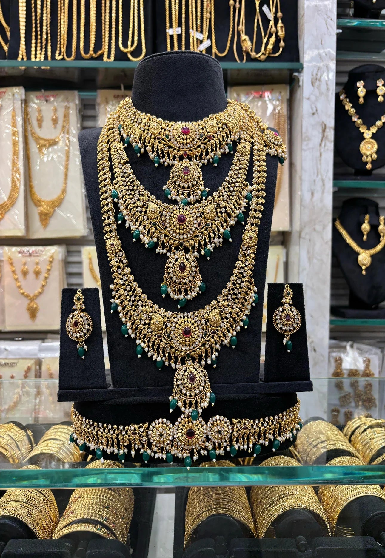Green Beats 3 Step Bridal Set