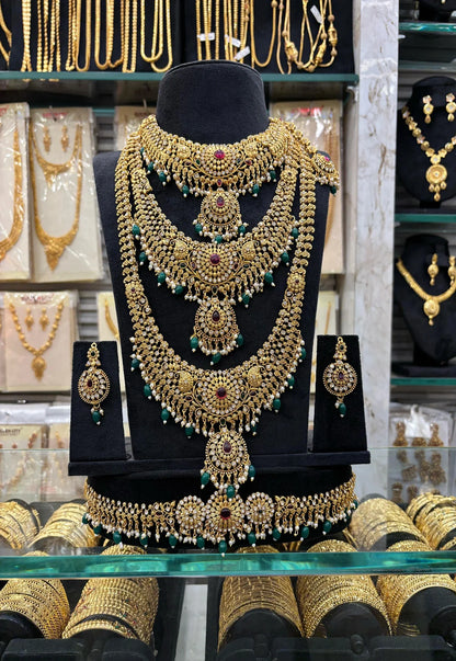 Green Beats 3 Step Bridal Set