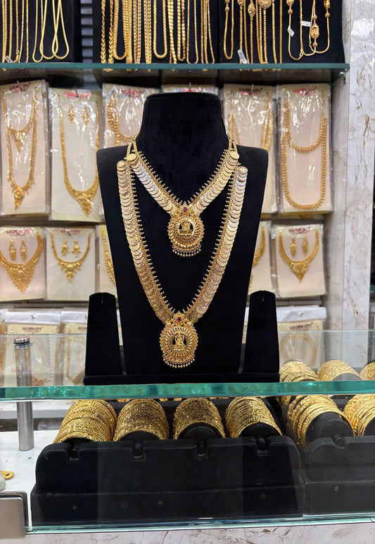 Lakshmi  Dollar Kasimala Combo Set Guarantee Polish